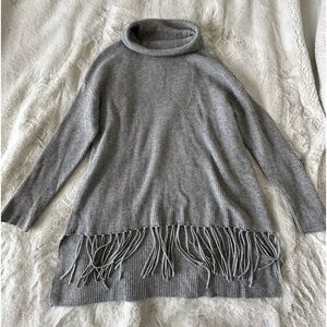 Grey oversized sweater